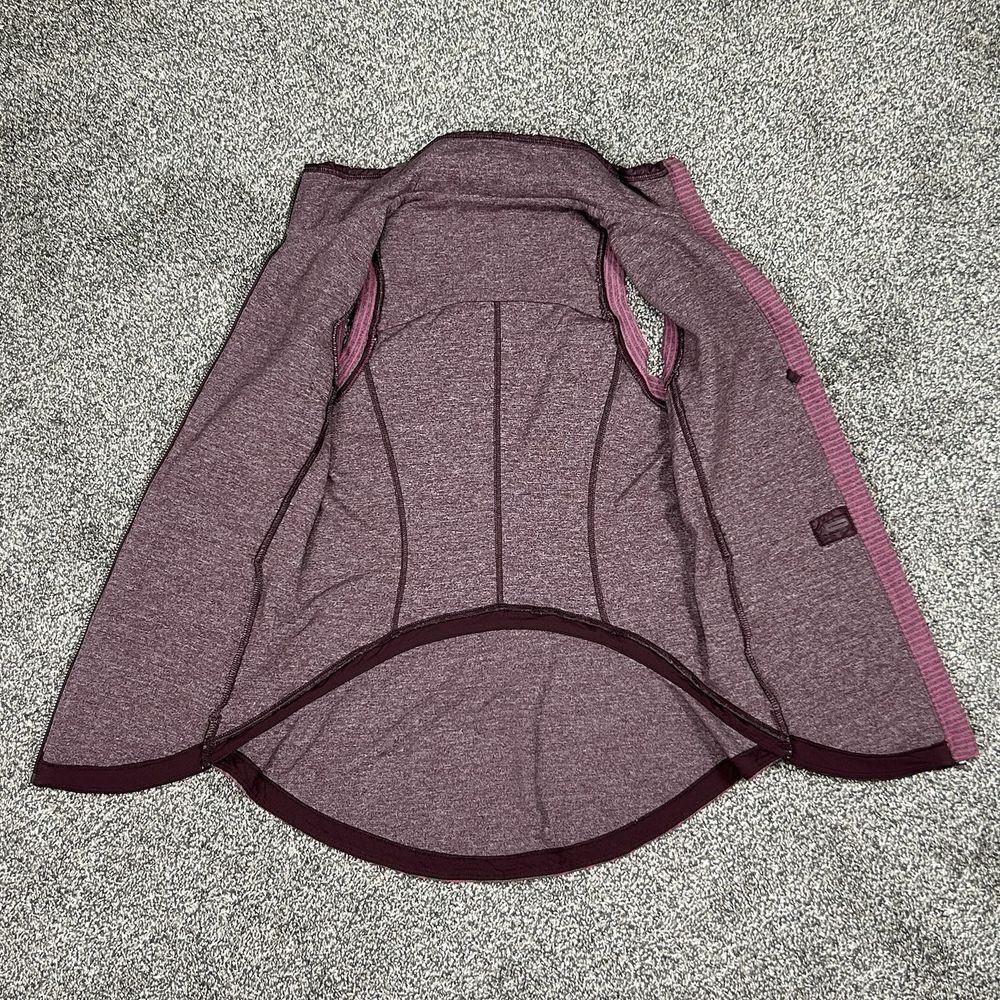 Lululemon Rebel Runner Vest Womens 4 Petal‎ Camo Print Quilted Bordeaux Berry - Picture 5 of 11